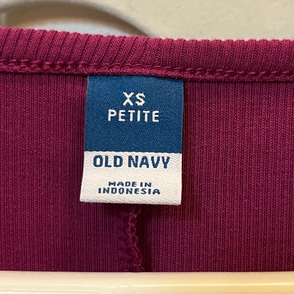 NWT- Old Navy Rib Knit Square Neck Midi Dress - Picture 3 of 6